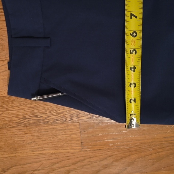 WORTHINGTON BRAND WOMEN'S PETITE BLUE DRESS PANTS TROUSERS SIZE 2P - Picture 6 of 11